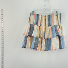 Aerie Flare Mini Skirt - Multicolor, Size Womens  L