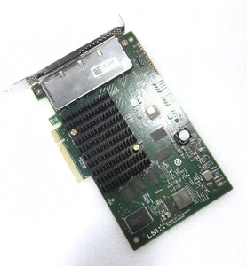 LSI 9201-16E 6G 16-lane external SAS HBA IT Mode ZFS FreeNAS unRAID NoROM - Picture 1 of 4