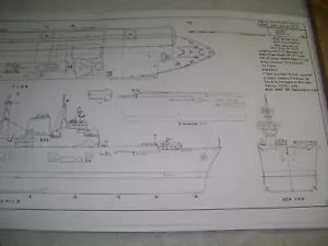 HMS INVINCIBLE ship plan - Picture 1 of 3