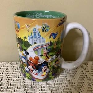 WALT DISNEY WORLD Coffee Cup Mug Tea Theme Park "GRANDPA" Embossed 3D Heavy EUC - Picture 1 of 12