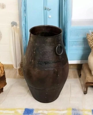 Винтажная железная подставка для зонта ручной работы из железа оригинальная старая с ручками - Изображение 1 из 4