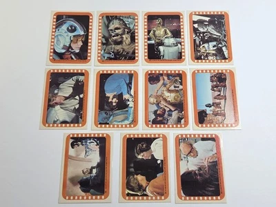 1977 Topps Star Wars Series 5 Vintage Complete 11-Sticker Set #45-55 - Image 1 of 4