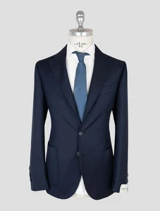 NEU LUIGI BORRELLI BLAUER SCHURWOLLANZUG US 46 - EU 56 BOR1 - Bild 1 von 7