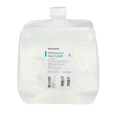 McKesson Clear Ultrassom Gel Transmissão Ultrassônico Solúvel em Água 1 Recipiente - Imagem 1 de 4