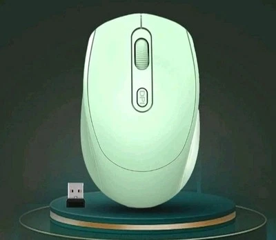 Bluetooth Or 2.4Ghz Optical Rechargeable Wireless Mouse W/DUO MODE & Receiver  - Image 1 of 4