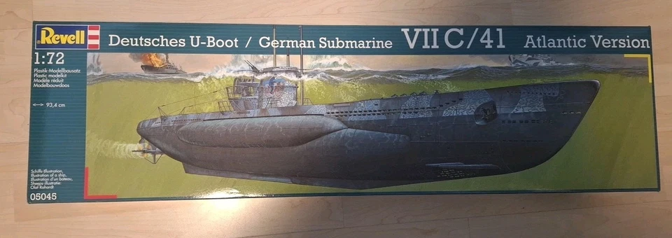 Revell 05045 Marine U-Boot VII C/41 Atlantic Version 1:72 - Bild 1 von 1