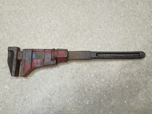 BEMIS & CALL 15" No. 90 Adjustable Monkey Wrench VINTAGE Billings USA Railroad - Picture 1 of 20