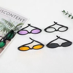 Fashion Doll Eyeglasses Cool Pet Sunglasses Colorful Photo Props for 20cm Doll - Picture 1 of 12