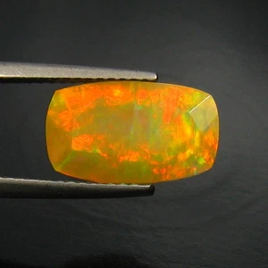 Cojín brillante de 2,44 quilates (13 x 7 mm) cinta patrón caballa ópalo Welo sólido - Imagen 1 de 6