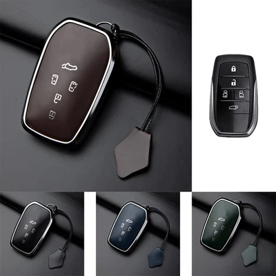 Funda Carcasa Llavero Control Remoto Inteligente Coche Aleación Zinc Para Toyota Previa Alphard 2014-20 Foto 1 de 4