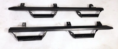 Jeep Wrangler N-Fab Predator Pro Series Black Side Steps Running Boards *READ* - Image 1 of 4