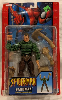 SANDMAN con Manos Intercambiables - Marvel Spider-Man - ToyBiz 2004 - NUEVO Foto 1 de 4