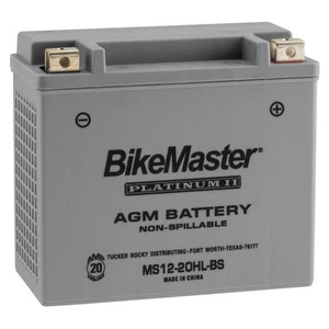 Bikemaster AGM Platinum Battery Yamaha YFM450FW Kodiak/AT (2003 - 2010) - Picture 1 of 2