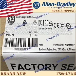 1PC New Sealed 1756-L71/B Allen-Bradley ControlLogix 2MB Controller Free Ship US - Picture 1 of 5