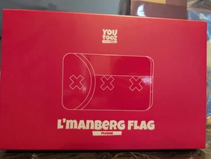 Youtooz L'Manberg Flag Plush Lmanberg Dream SMP SOLD OUT New in Box VERY RARE - Picture 1 of 1