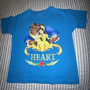 Disney Princess 2017 Beauty & The Beast T Shirt Size 6X - Picture 1 of 7