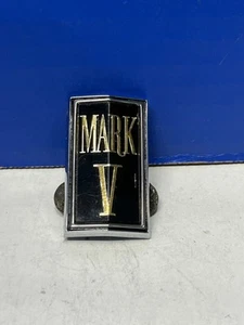 VINTAGE 1977-79 LINCOLN MARK V CENTER GRILL CHROME D7CB8B262A ORNAMENT EMBLEM A8 - Bild 1 von 4
