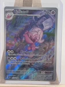 Pokémon TCG Tinkatuff Scarlet & Violet Paldea Evolved Holo Card 217/193 - Picture 1 of 2
