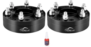 FLYCLE 6x5.5 to 5x4.5 Wheel Adapters Conversion Compatible with JK XK WK WJ Whee - Picture 1 of 10