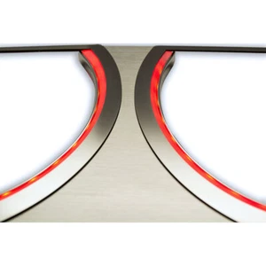 Faro envolvente ACC con LED naranja para Dodge Challenger 2008-2014 cepillado - Imagen 1 de 6