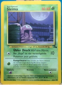 POKEMON - Fossil - Sleima - 48/62 - alemán - Imagen 1 de 2