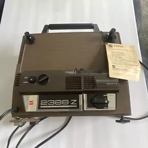 Vintage GAF Model 2388 DUAL-8mm Automatic Load Movie Projector WORKS Antique - Picture 1 of 6