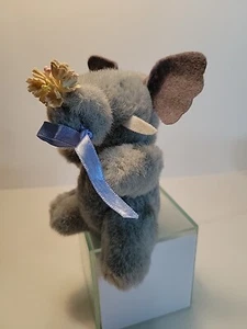 Forget You Not Peluche Elefante Oso Norteamericano 1990 Pequeño Articulado De Colección - Imagen 1 de 7