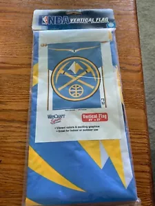 Wincraft Factory Sealed Denver Nuggets 27"x37" Vertical Team Flag Room Decor NBA - Picture 1 of 1