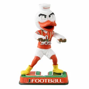 Sebastian Miami Hurricanes Touchdown Rings and Turnover Chain Bobblehead NCAA - Picture 1 of 1