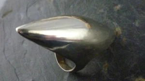 Ring Künstler modernes Design 925er Sterling Silber Ringgröße 58 - Picture 1 of 5