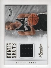 Tony Parker 2013-14 Panini Prestige Bonus Shots Materials #27 Spurs