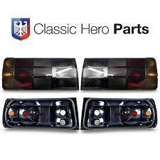BMW E30 Late Model Smoked MHW V2 Style Tail Lights 318i 318is 325i 325is 325ix