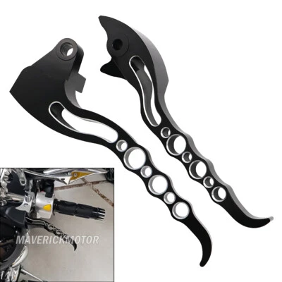 PALANCAS DE EMBRAGUE DE FRENO NEGRAS PARA SUZUKI BOULEVARD M109R M109 R 2006-2017 Foto 1 de 4