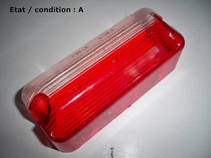Cabochon feu gabarit bicolore rouge/cristal AXO A310 NEUF (SAVIEM, BERLIET...) - Picture 1 of 2