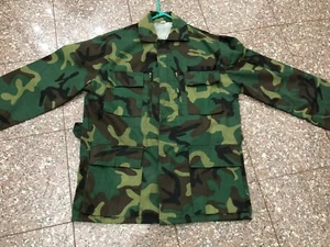 ALBANIA ARMY MILITARY CAMO TUNIC JACKET CAMOUFLAGE ALBANIAN UNIFORM - Picture 1 of 9
