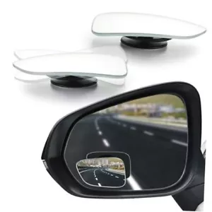 Blind Spot Car Mirror, HD Glass Frameless Convex Side Mirror Blindspot, Wide - Picture 1 of 8