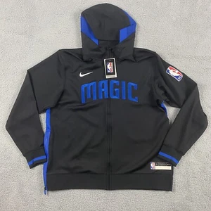 Nike Orlando Magic Warm-Up Jacket Mens XL Black On-Court Hoodie NBA DN5452-010 - Picture 1 of 17