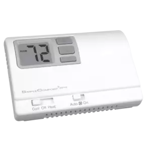 ICM Controls SC2010L Non-Programmable Dual Powered Thermostat, 1H/1C - Picture 1 of 1