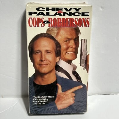 Cops & Robbersons VHS Tape Movie Chevy Chase Jack Palance 1994 - Image 1 of 4