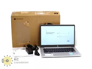 HP Chromebook 14a-na0010nr 14" HD Celeron N4020 32GB eMMC 4GB RAM 9LL49UA#ABA - Imagen 1 de 8
