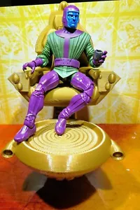 Kang the Conqueror 's custom 3D printed Time Chair UNPAINTED - Imagen 1 de 5