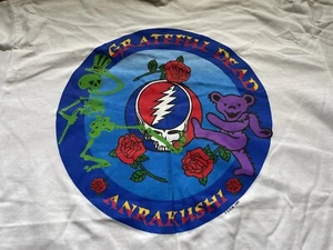 vintage 1997 Grateful Dead Anrakushi shirt - sz L - Anvil 90s DEADSTOCK W TAG - Picture 1 of 7