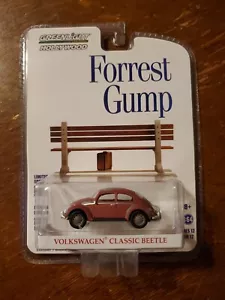 GREENLIGHT HOLLYWOOD SERIES 12 - FORREST GUMP - VOLKSWAGEN CLASSIC BEETLE RED - Picture 1 of 2
