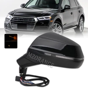 1x Left Power-Fold Electric Door Mirror W/Memory For Audi Q5 FYB 2018-2022 W/ASA - Picture 1 of 12