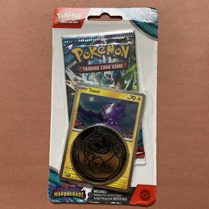 Pokemon Escarlata y Violeta Crepúsculo Mascarada Toxel Checklane Blister - Imagen 1 de 4