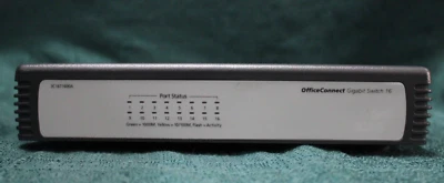 3Com 3C1671600A OfficeConnect Gigabit Switch 16 with Power Adapter - Image 1 of 4