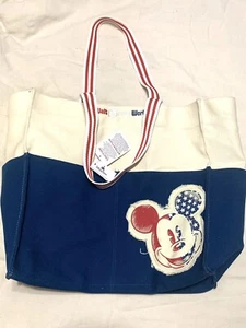 Disney Parks, Mickey Mouse Americana rot weiß blau Canvas große stabile Tragetasche - Bild 1 von 8