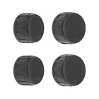 5x 25mm/20mm Internal Thread Sealed Pipe Joints PVC Circular Cap Pipe Cover Gray
