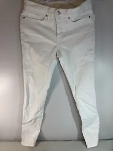 Levis 311 Womens Jeans 28x30 Shaping Skinny Pants Mid Rise White Excellent Cond - Picture 1 of 5