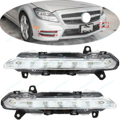 Luz antiniebla delantera L&R lámpara de conducción para Mercedes Benz S350 S400 S550 S63 CLS GLK CL Foto 1 de 4